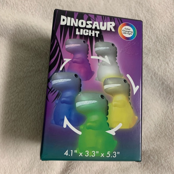 Color Changing LED Dinosaur Light, Decorative Lamp - Picture 3 of 6